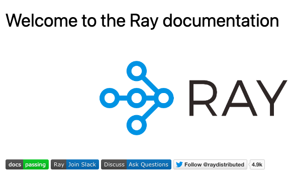 Ray Documentation